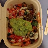 Nacho fries at Guzman y Gomez in Warners Bay