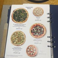 Vegetarian pizza menu  at Pizza 4P's Hoang Van Thu in Da Nang
