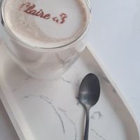 Gingerbread Protein Latte with Oatmilk at Cloud Café in Oslo