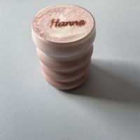 Strawberry latte/steamer  at Cloud Café in Oslo