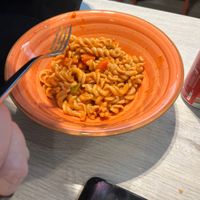 Pasta and tomato saucee  at L'Ora della Pasta in Como