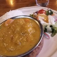 Vegan korma for lunch at Holy Cow - Södermannagatan in Stockholm