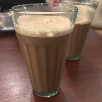 Oat chai- bottomless #Veganuary at Permit Room in Brighton