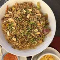 Pad Thai with glass noodles  at Spice Curry in Funchal