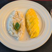 Mango Sticky Rice at Spice Curry in Funchal