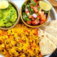 Mexican Spiced Scrambled Tofu at PlantLab in Hoi An