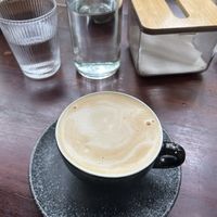 Peanut cappuccino   at PlantLab in Hoi An