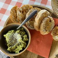 Edamame dip  at Zus en Zo in Bocholt