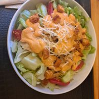 Caeser salad at Corgi's Cafe in Sofia