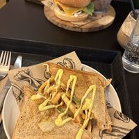   at Corgi's Cafe in Sofia