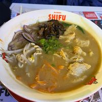 Vegan miso ramen at Ramen Shifu in Tenerife