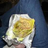 Veg kebab  at Rollzzy in Vancouver