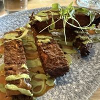 Onion bhajee   at Lilypad in Harrogate