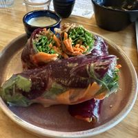 Summer roll  at Lilypad in Harrogate