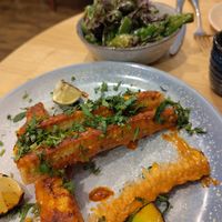 Sweetcorn ribs at Lilypad in Harrogate