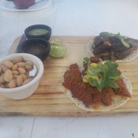 Loved adding the beans, guac and spicey sauce. at Elixir Spot - Centro - temporarily closed in Puerto Vallarta