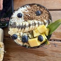 Hulk Spirulina Smoothie Bowl  at Elixir Spot - Centro - temporarily closed in Puerto Vallarta