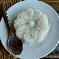 Pandan rice at Siam Kitchen in Koh Chang