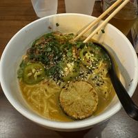 Thai Fighter Ramen  at Slurp Society Ramen Shop in Mobile