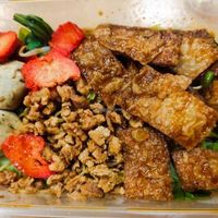 Take away signature jixiang noodles at Daily Green 吉祥素 - Tampines in East Singapore