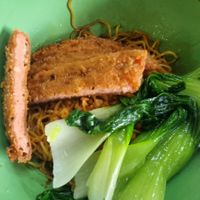 Pork cutlet noodles at Daily Green 吉祥素 - Tampines in East Singapore