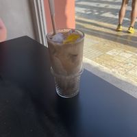 Iced chai latte with soy milk   at Brunchit - Alcazabilla in Malaga