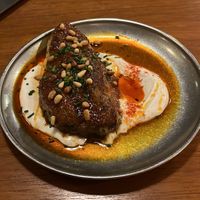 Miso Egg Plant  at Faire Tapas & Wine in Barcelona