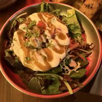 Roasted avocado   at Faire Tapas & Wine in Barcelona
