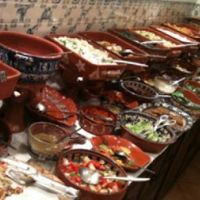 the buffet at Terra Restaurante Natural in Lisbon