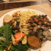 Buffet at Terra Restaurante Natural in Lisbon