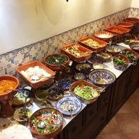 Buffet at Terra Restaurante Natural in Lisbon