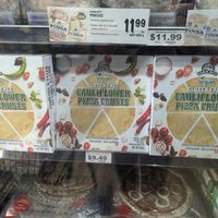 Vegan pizza at Farm Boy in Toronto