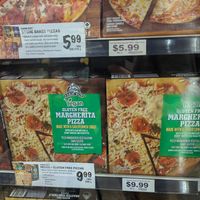 Vegan pizza at Farm Boy in Toronto
