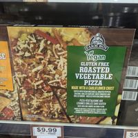 Vegan pizza at Farm Boy in Toronto