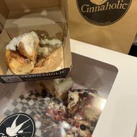 I forgot to take a picture before we had almost devoured the entire box. 🤦🏻‍♀️ So delicious!  at Cinnaholic in Tampa