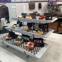 display case  at Cinnaholic in Tampa