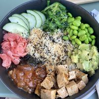 ‘Tuna’ bowl  at superplanty in Zagreb