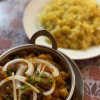 Garam masala & Garlic Rice   at Everest in Matsumoto