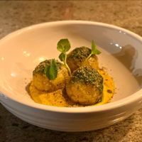 Arancini at Aliado Bar & Aperitivo in San Juan