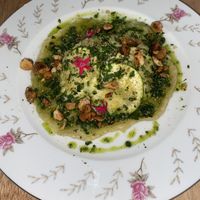 Raviolo  at Aliado Bar & Aperitivo in San Juan