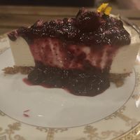 Lemon blueberry cheese cake   at Aliado Bar & Aperitivo in San Juan