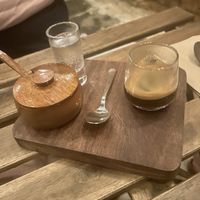 Espresso served right!  at Aliado Bar & Aperitivo in San Juan