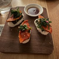 papaya nigiri  at Aliado Bar & Aperitivo in San Juan