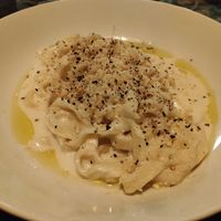 Cacio e pepe at Aliado Bar & Aperitivo in San Juan