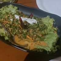 Spicy wingbean salad at Khaomao-Khaofang Imaginary Jungle in Chiang Mai