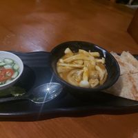 Yellow curry mushrooms at Khaomao-Khaofang Imaginary Jungle in Chiang Mai