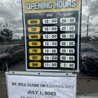 Opening Hours   at Real Vegetarian Food Store in Toronto