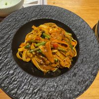 Kim chi noodlsnoodles  at Les Amores in Chengdu