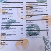 ";100%"; + the leaf means vegan, items clearly marked  at Studio K in Amsterdam