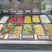 So many sorbets   at Numi Ice Cream in Palm Cove